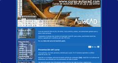 Desktop Screenshot of curso-autocad.com